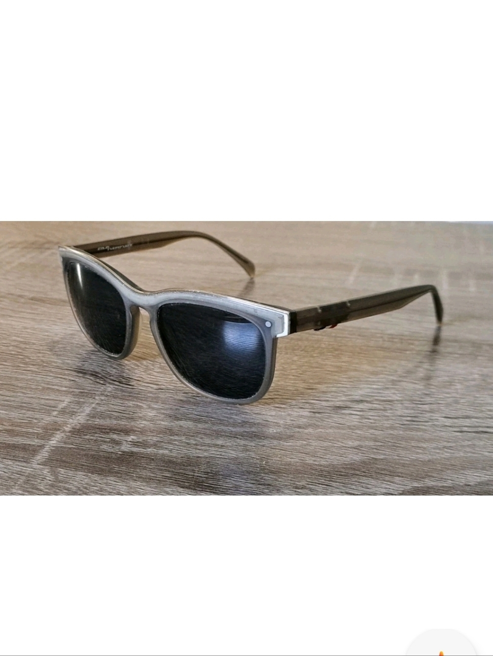 Italia Independent I-CONS 044/070 Sunglasses Smoke Grey Unisex New